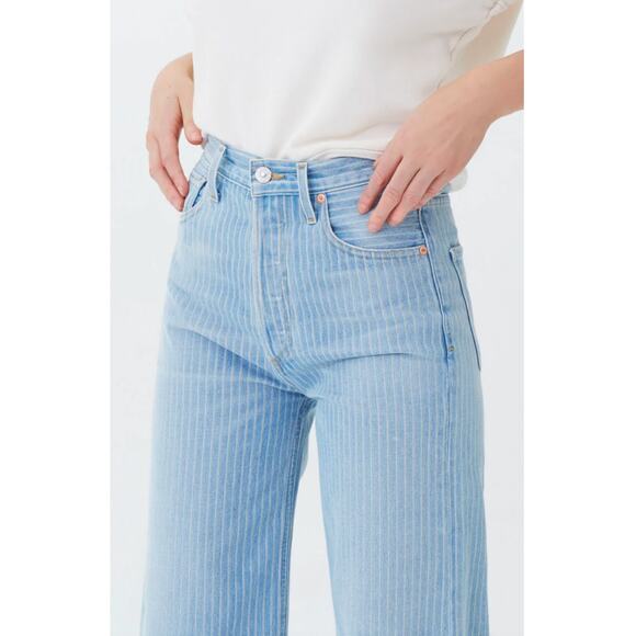 Citizens of Humanity - Sacha High Rise Wide Leg - Laguna Stripe - Picture 3 of 3